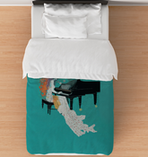 Pet Bedding - Floral Pattern Duvet Cover